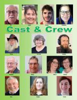 The Cast and Crew of our second virtual play