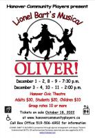 Official Lionel Bart's Oliver Poster