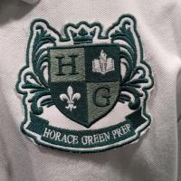 Nico's crest and Carolyns sewing