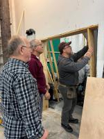 Gary, Steve, Randy - lots of carpentry to do