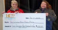 2023 Cheque Presentation to the Salvation Army Food Bank