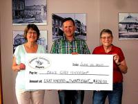 2017 Cheque Presentation to Bruce Grey Mentorship