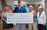 2024 Cheque Presentation to the Salvation Army Food Bank
