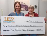 2023 Cheque Presentation to  Ontario Student Nutrition Program Grey Bruce